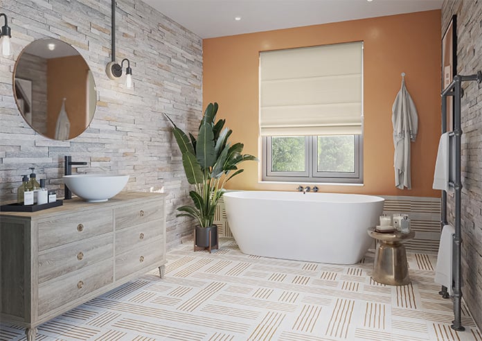 Menton, Jute - Motorised Roman Blind - Image 6